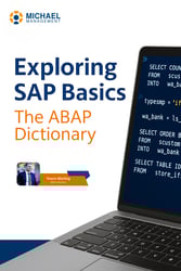Exploring SAP Basics - The ABAP Dictionary-1