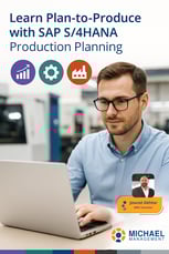 Learn Plan-to-Produce with SAP S4HANA Production Planning