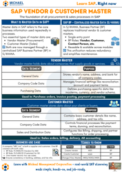 SAP Vendor & Customer Master